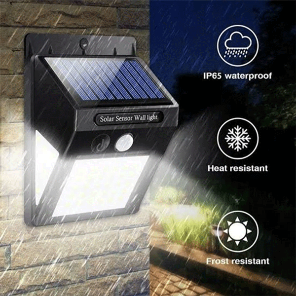 Waterproof Solar Sensor LED Wall  Light