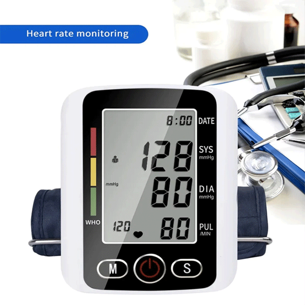High Quality Digital Blood Pressure Monitor With Voice Function ( 5 বছরের ওয়ারেন্টি )
