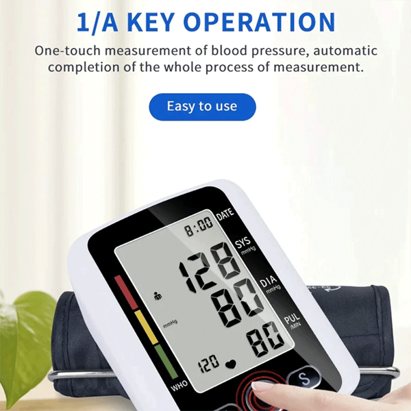 High Quality Digital Blood Pressure Monitor With Voice Function ( 5 বছরের ওয়ারেন্টি )