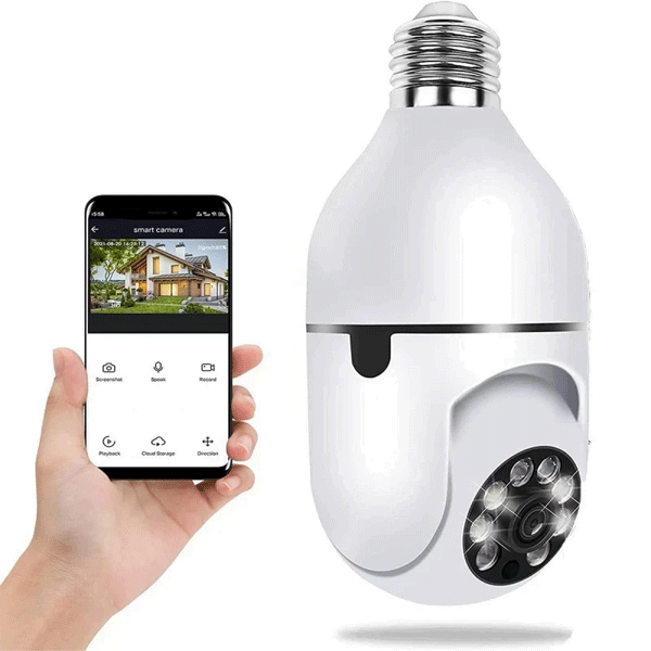 V380 Bulb Camera – Smart Security Solution
