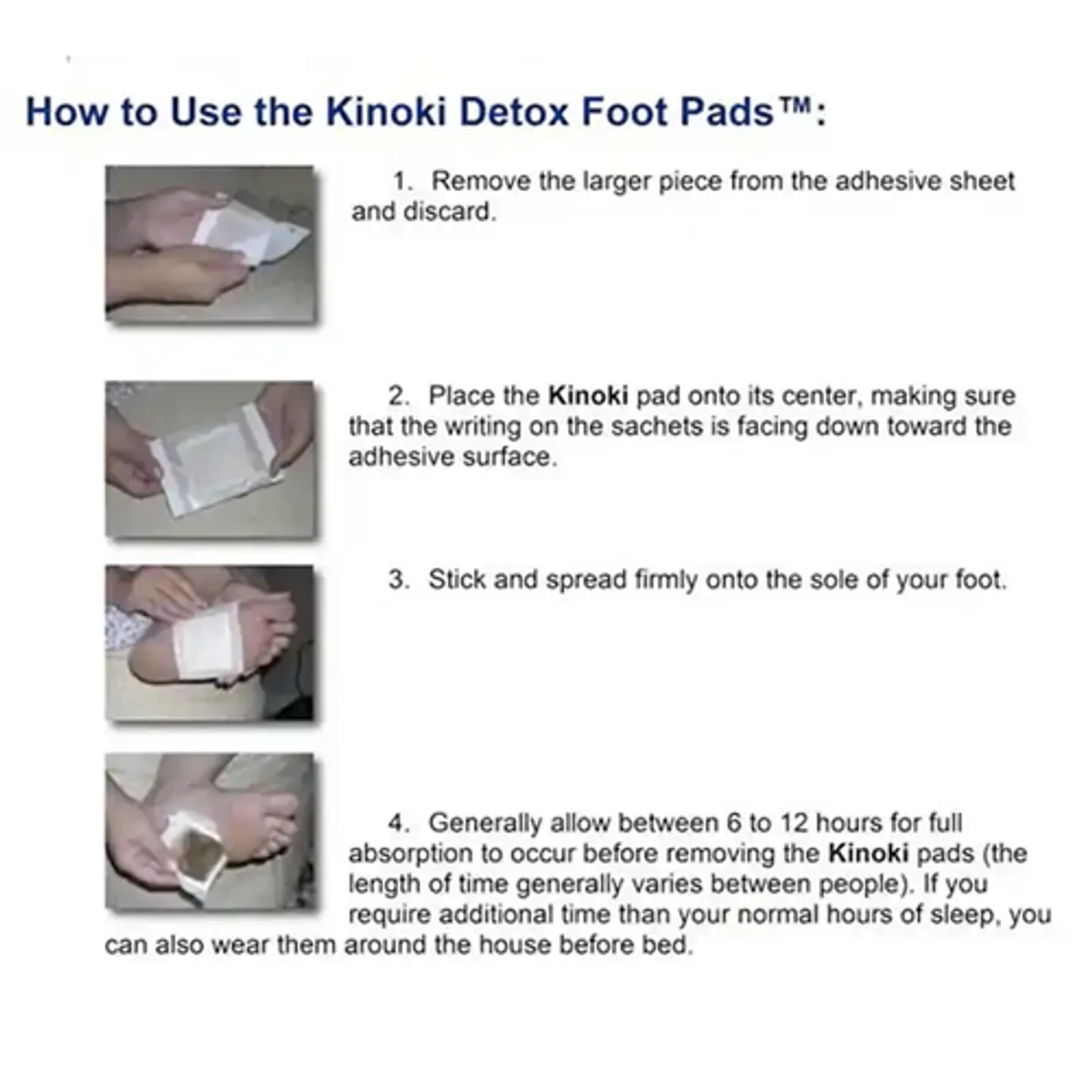 Kinoki Detox Foot Pads (1 Paket )